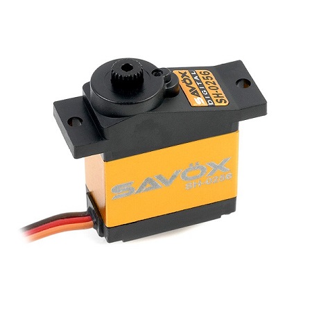 Savox SH-0256 Plus Micro servo digitale Super torque 4,6 kg/cm - 0,16 sec/60gradi (6V)